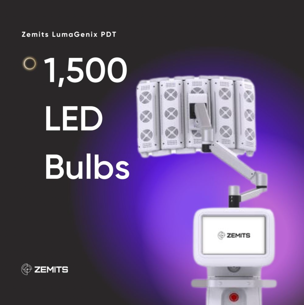 Zemits LumaGenix PDT Profesyonel LED Işık Terapi Cihazı